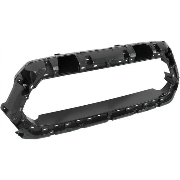 Genrics Front Upper Grille Plastic Glossy Black Outer Frame Surround Replacement for Tacoma 2016 2017 2018 2019 2020 2021 2022