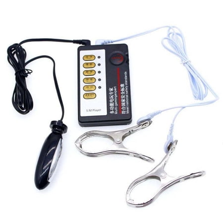 Adjustable Metal Clips Massager Stainless Steel Clamps Full Body Massage Kit