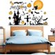 thumbnail image 4 of Pegatinas de pared y ventanas de Halloween, autoadhesivas y removibles, con diseño de murciélagos, calaveras y calabazas, ideales para decorar paredes y ventanas en fiestas de Halloween., 4 of 4