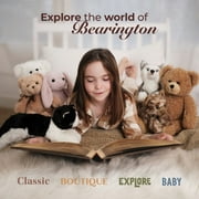 Bearington Collection Baby Patches 8 Inch Plush Giraffe Toy with Rattle - Super Soft Safari Giraffe Stuffed Animals for Babies & Newborns