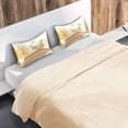 thumbnail image 5 of Yayeee Pillowcase King Size Set of 2 Satin Wrinkle Resistant Pillow Case, Beige Clouds, 5 of 7