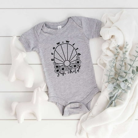 

Grow Wild Sun Child Baby Onesie