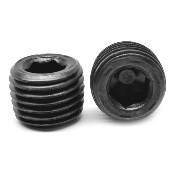 3/8"18 NPTF Thread Socket Pipe Plug Dry Seal 3/4" Taper Alloy Steel