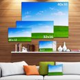 thumbnail image 3 of Panorama de Prairie Verte - Impression sur Toile Paysage, 3 of 4