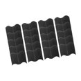 thumbnail image 3 of koolsoo 20 Pieces Garden Edging Border Backyard Sidewalk Decorative Landscape Edging Black, 3 of 9