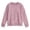 v-337Pink1939, variant on HAYIMI Women Scalloped Sweatshirt Crew Neck Loose Fit Solid Color Long Sleeve Pullover Tops Soft Casual Layering Sweatshirts For Ladies Trendy Dailywear