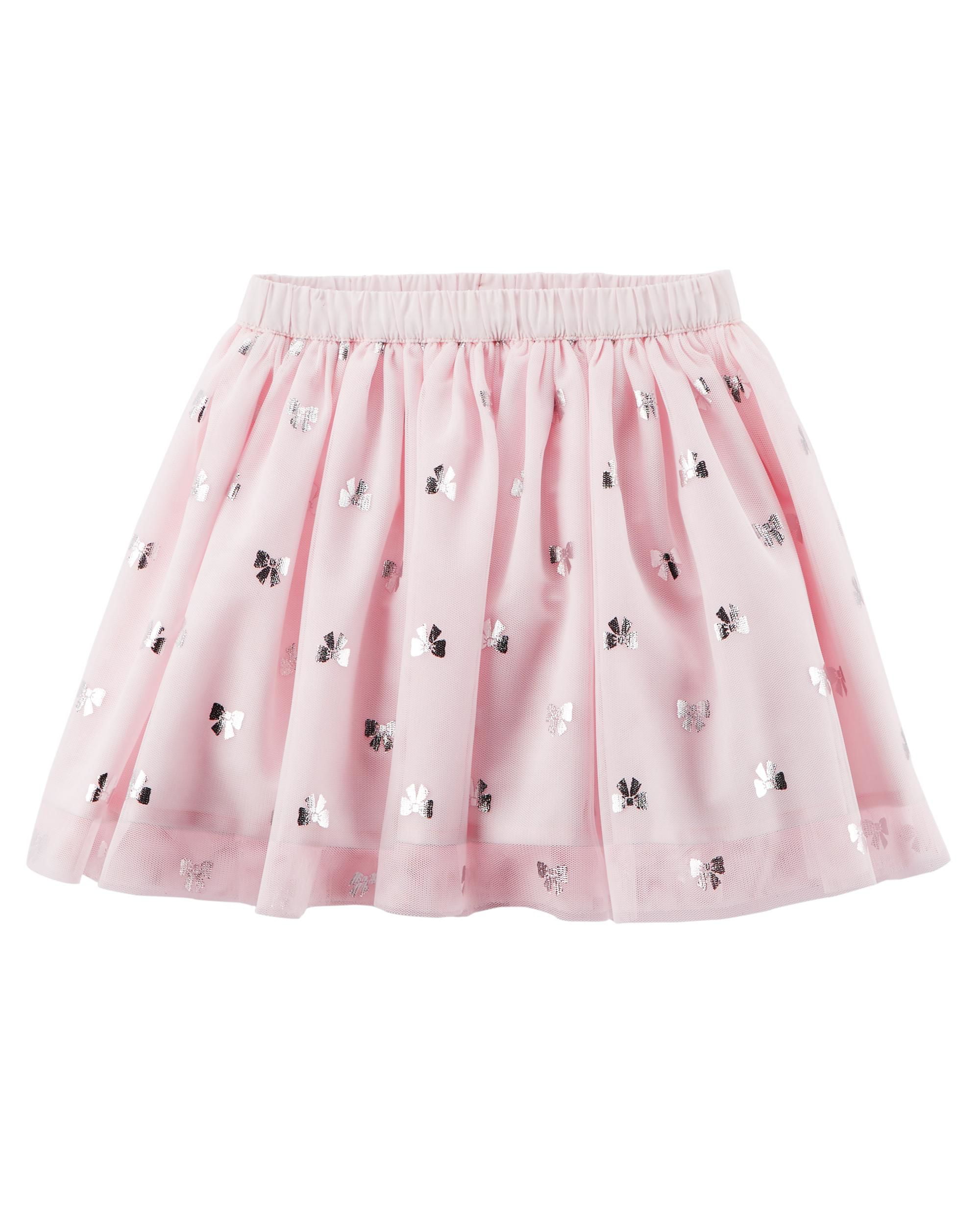 Carter's Skirt with Bloomers Infant Girls Green Casual with Elastic Waist 