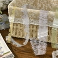 thumbnail image 6 of YUBX Lace Patterns PET Tape Set 6 Rolls Floral Arts Decorative Tapes - Pure White, 6 of 9