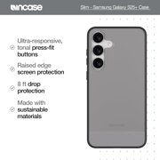 Incase Slim Case for Samsung Galaxy S25+ (Plus) - Black (Transparent)