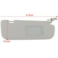 thumbnail image 2 of cciyu Right Passenger Side Sun Visor fit for 2011-2015 for Hyundai Elantra Gray without Sunroof Sun Visor Replaces 852203X000TX, 2 of 5