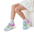 thumbnail image 6 of GYMEPIC Kid's Breathable Knit Sneakers Non Slip Lace-Up Comfortable Running Shoes Lightweight Sports Shoes For Toddler/Little Kid/Big Kid, 6 of 6