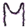 thumbnail image 3 of 9.2Ft Halloween Tinsel Garland with Bat Cutouts, Spooky Metallic Tinsel Vine for Fireplace Mantel, Stair Railing, Wall Backdrop, Haunted House, Indoor Outdoor Halloween Party Home Decor Decorations, 3 of 7