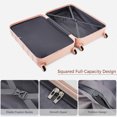 thumbnail image 5 of 4 Piece Luggage Sets, Large Capacity Lightweight Suitcase Sets with TSA Lock & Spinner Wheels for Business, Travel, School Starts (20"/24"/28"inch), 5 of 8