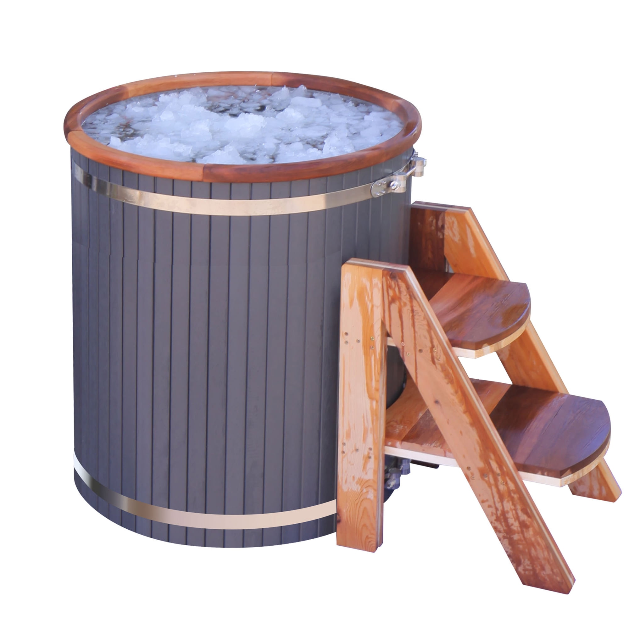 ALEKO Cold Therapy 1 Person Ice Bath 118 Gallon Cold Plunge 37.5" x 33.25"