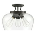 thumbnail image 2 of Octave 3-Light Ceiling Light in English Bronze, 2 of 5