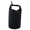 thumbnail image 2 of Bolsa seca impermeable de PVC pesado de lona impermeable negra 500D 2L, adecuada para piragüismo / remo / piragüismo / pesca / Rafting / Natación / camping / Snowboard, 2 of 5