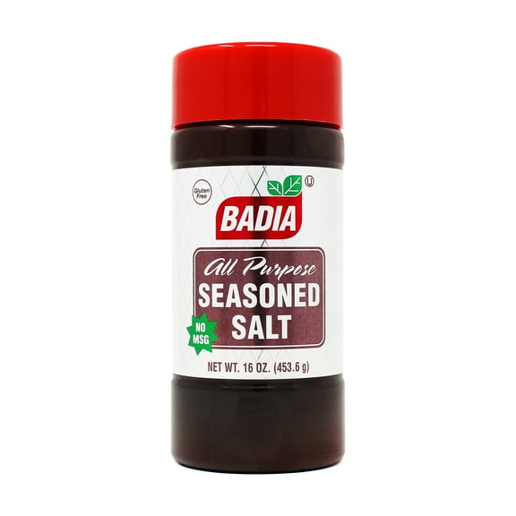 Pack of 12, Badia All Purpose Seasoned Salt, 16 oz