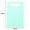 Mint Green, variant on JeashCHAT Environmentally Friendly Color Plastic Non-Slip Cutting Board Kitche