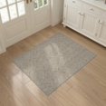 thumbnail image 3 of ODIKA Beige Boho Geometric Interlocking Cream Ivory Taupe Neutral Pink for Home Office, Hallway, Laundry Room, Non-Slip Chair-Friendly, 3 of 7