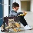 thumbnail image 6 of WOBOGO Cheese Snow Leopard Illustration Ring Binder Bag 1.5in Folder Organizer with Shoulder Strap for 13Inch Laptop and 500 Sheets of Paper, 6 of 8