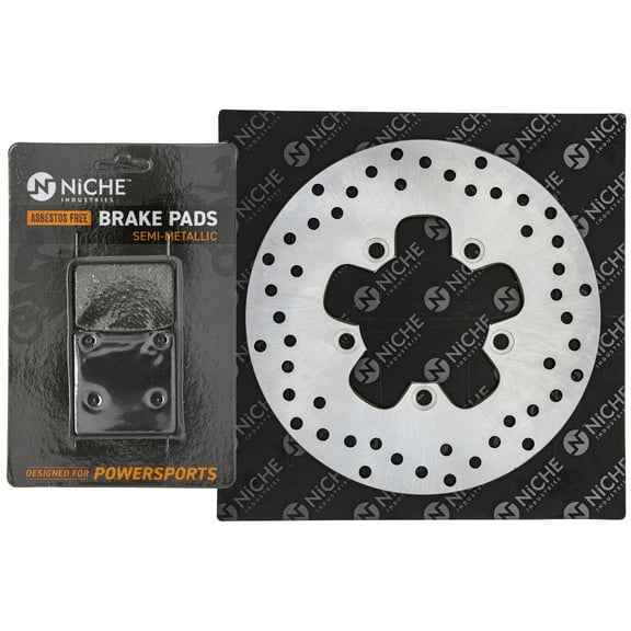 Niche Rear Right Brake Rotor Pad Kit for Suzuki 69102-05810 Motorcycle MK1006792