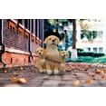 thumbnail image 6 of DurableDelights Outdoor Lawn Welcome Statue Golden Retriever Figurine with Three Puppies Polyresin 5.95 Inch, 6 of 8
