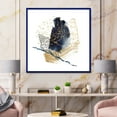 thumbnail image 2 of Designart 'Underwater Marine Life With Gold Shell Line Art' Farmhouse Framed Canvas Wall Art Print, 2 of 4