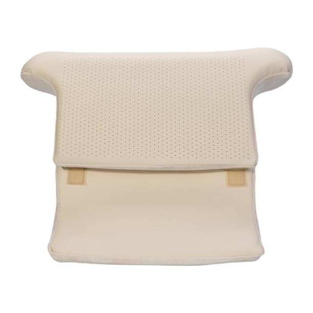 Cojín de cintura, almohada de apoyo lumbar, almohada de respaldo de asiento multiusos estable para Beige