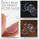 thumbnail image 3 of 12 protectores de mesa de vidrio transparente, almohadillas de goma no adhesivas, espaciadores de mesa de vidrio, 3 of 6