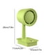 thumbnail image 3 of Ventilador de escritorio plegable para electrodomésticos, recargable por USB, para dormitorio de estudiantes, escritorio de oficina, silencioso, sin escobillas y sin aspas., 3 of 7