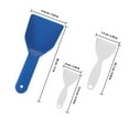 thumbnail image 2 of OULII 3pcs Snow Ice Scraper Plastic Shovel Shape for Winter Weather and Household Use, 2 of 8