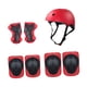 thumbnail image 1 of 7 piezas Guardias de Equipo de protección del casco para bicicletas para niños, almohadillas manuales de resistencia de impacto almohadillas de rodill Rojo, 1 of 8