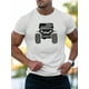 thumbnail image 1 of Off-road Printed Men's Heavy 220g Cotton Round Neck Short-sleeved T-shirt, Casual T-shirt, Fashion Comfortable Breathable Light Summer Top, 1 of 5