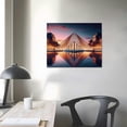thumbnail image 4 of Nawypu  France Louvre Architectural Landscape Poster Travel Poster Healing Poster Canvas Painting Posters And Prints Wall Art Pictures for Living Room Bedroom Decor, 4 of 6