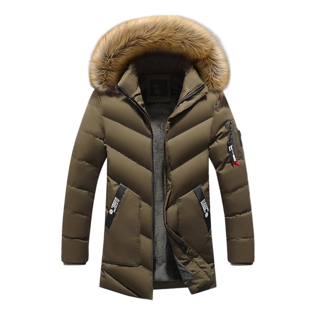 Gibobby Chamarras para hombre Chamarra de Invierno con Capucha para Hombre, chamarra cortavientos ligero para hombre(Verdemilitary,G)