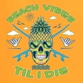thumbnail image 5 of Wild Bobby Beach Vibes Till Die Men Tee, 5 of 5