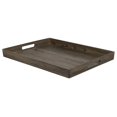 thumbnail image 1 of Home Basics Rustique en Bois comme Plateau de Service, Frêne, 13x18 Pouces, 1 of 1