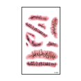 thumbnail image 1 of Pegatinas de Tatuaje de Heridas Sangrientas para Halloween, Tatuajes Temporales Impermeables de Miedo, DIY, Decoración, Fiesta, 6 Uds., 1 of 4