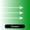 Green, variant on HTV4U Cold Color Changing Adhesive Vinyl Orange, 20" x 12" Sheet White Film to Orange When Below 59F and Back to White in Warm Temperature