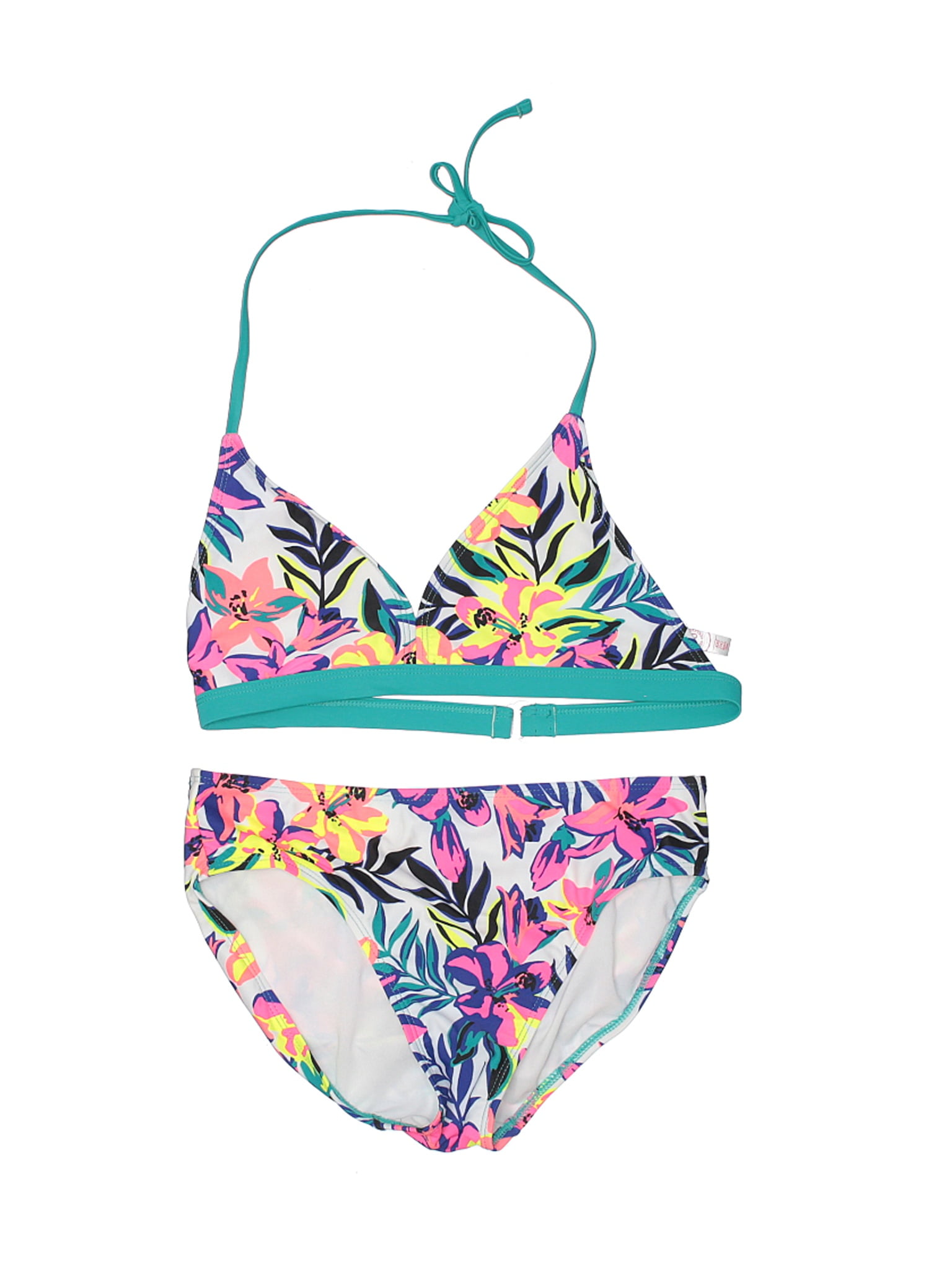 So - Pre-owned So Girl's Size 16 Two Piece Swimsuit - Walmart.com 