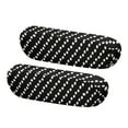 thumbnail image 2 of Yuyamidu Polka Dots Car Front Seat Armrest Cover 2 PCS Black Armrest Covers Accessories for Most Vehicles Reusable Car Armrest Handle Cover for Auto Decor, 2 of 7