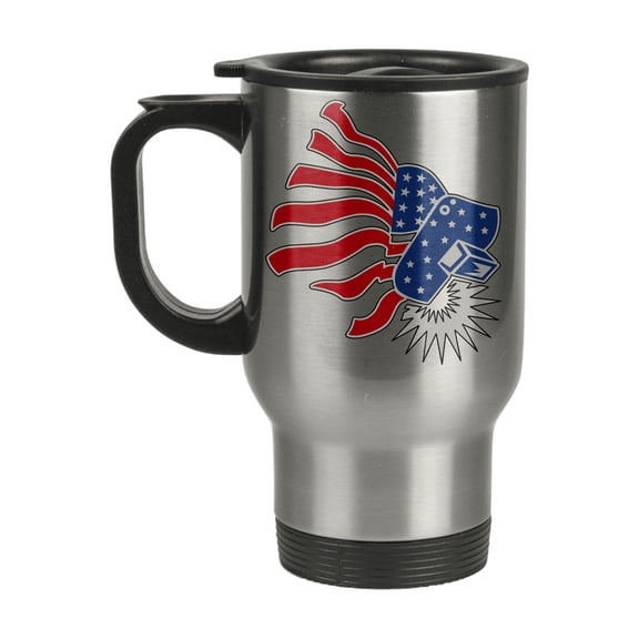 Stainless Steel Welder Travel Mug - 14 Oz Coffee Cup for Welding Gifts
