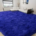 thumbnail image 5 of Janvonne Area Rugs for Living Room，Soft Fluffy Shaggy Bedside Rug,Indoor Floor Carpet for Bedroom Dorms, Nursery Rooms, Home Decor,9x12ft,Bright Blue, 5 of 8