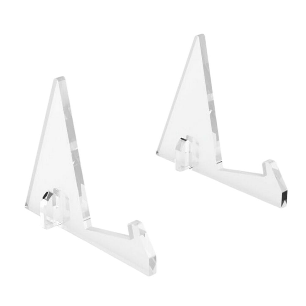 JuLam Acrylic Book Display Stand Retail Book Holder Cookbook Holder