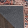 thumbnail image 3 of Nourison Brilliance Machine Washable 7'10" x 9'10" Rust/Multicolor Vintage Indoor Rug, 3 of 10
