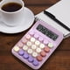 thumbnail image 5 of Calculadoras básicas estándar de oficina y papelería Mini calculadora digital de escritorio con pantalla LCD de 12 dígitos - Calculadora de bolsillo para el hogar, la escuela y los niños Una calculado, 5 of 9