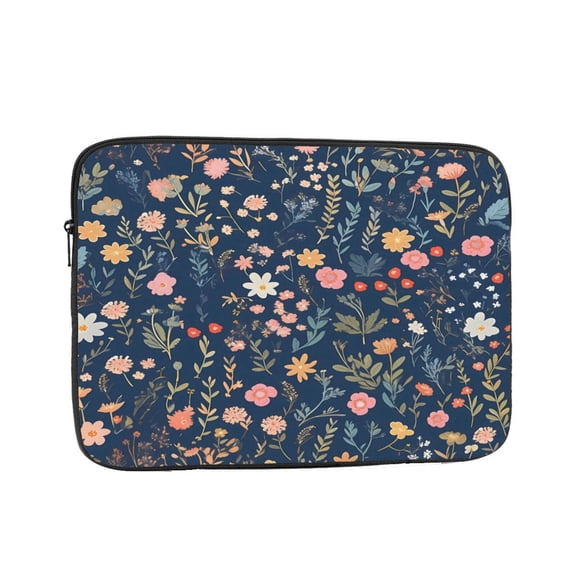 Laptop Case Shockproof Sleeve Water Resistant Computer Bag Fits Tablet Notebook Ultrabook For Travel Office 10 Inch Flowers (14)