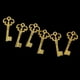 thumbnail image 4 of 100pc Tono Dorado Aleación Llavero Colgante DROPS Joyería Collar Fabricación Artesanal Fernando amuletos clave, 4 of 6