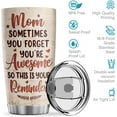 thumbnail image 5 of Mothers Day Gifts For Mom From Daughter Son Kids Husband, 20oz Stainless Steel Tumbler, Mom, Nana, Grandma Birthday Gifts, Best Mom Ever Gifts, Gifts For Women, Mom Coffee Mug, Insulated Tumbler, 5 of 5