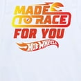 thumbnail image 3 of Hot Wheels - Valentine's Made to Race - Toddler And Youth Short Sleeve Graphic T-Shirt, 3 of 5